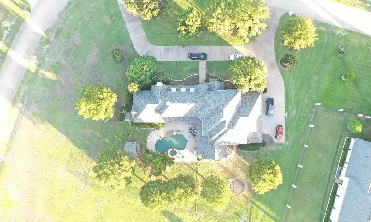 New shingle roof installation on a home in Kings Park West